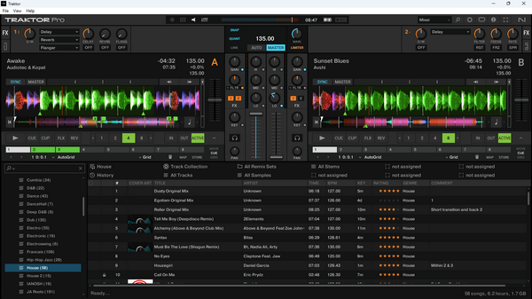 Djing - Logiciel de mix - Traktor-Pro