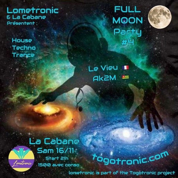 Lometronic Full Moon Party #4 - 16/11/24